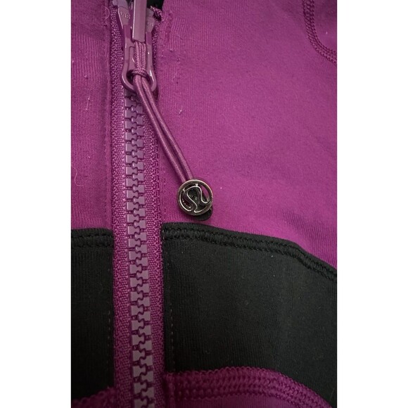Lululemon Find Your Bliss Purple/Black Reversible Jacket Full Zip Up Women’s 4 - Picture 4 of 16